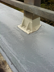 Étanchéité résine — projection polyuréthane à chaud