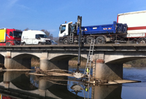 Réparation d'ouvrage d'art — intervention structurelle sur pont