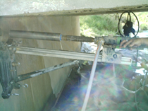 Ouvrage d'art terminé après réparation par SBTP